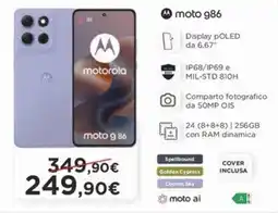 Euronics moto g86 offerta