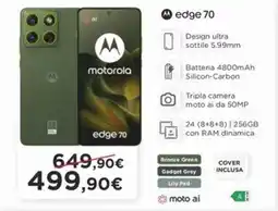Euronics motorola edge 70 offerta