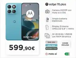 Euronics motorola edge 70 plus offerta