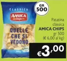 SuperW Patatina classica AMICA CHIPS offerta