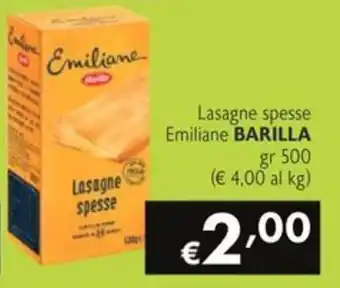 Lasagne spesse Emiliane BARILLA