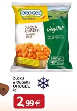 Docks Cash&Carry Zucca a Cubetti OROGEL offerta
