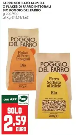 Panorama Farro Soffiato al Miele Bio Poggio del Farro offerta