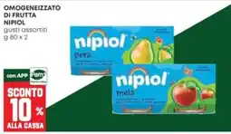 Panorama Nipiol omogeneizzato di frutta gusti assortiti offerta