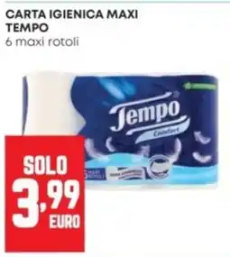 Panorama Carta igienica maxi tempo offerta