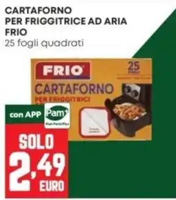 Panorama Cartaforno per friggitrice Frio offerta