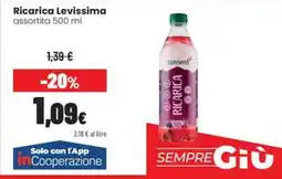 Coop Trentino Ricarica Levissima offerta