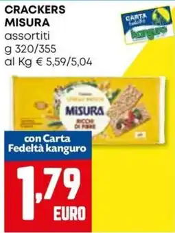 Kanguro Crackers Misura offerta