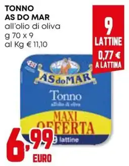 Kanguro Tonno As do Mar all'olio di oliva offerta