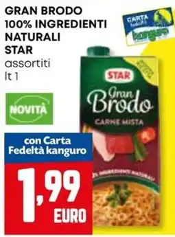 Kanguro Gran Brodo Star offerta