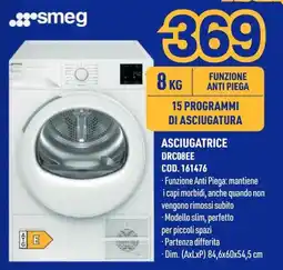 AmiCo Shop Asciugatrice Smeg offerta