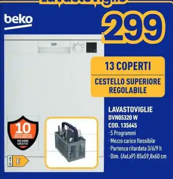 Lavastoviglie Beko