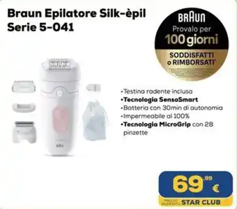 Braun Epilatore Silk-épil Serie 5-041