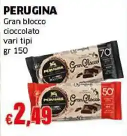 Mercati Alimentari Perugina Gran blocco cioccolato offerta