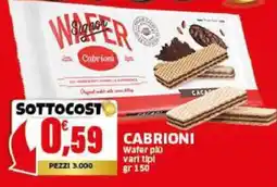 Mercati Alimentari Wafer Signor Cabrioni offerta