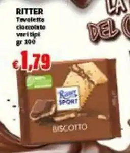Mercati Alimentari Ritter Sport biscotto offerta
