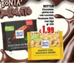 Mercati Alimentari Ritter Cioccolato offerta
