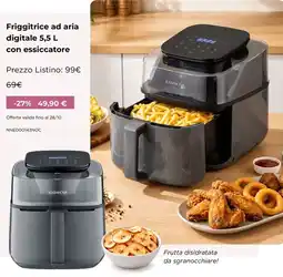 Kasanova Friggitrice ad aria digitale con essiccatore Kasanova offerta