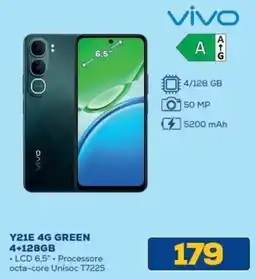 Euronics Bruno vivo Y21E 4G GREEN offerta
