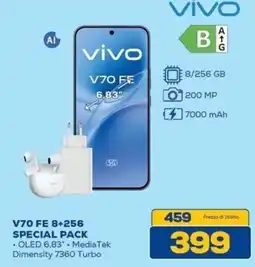 Euronics Bruno vivo V70 FE offerta