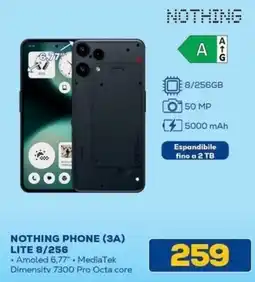 Euronics Bruno Nothing Phone (3A) Lite 8/256 offerta