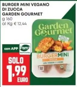 Panorama Burger mini vegano di zucca Garden Gourmet offerta