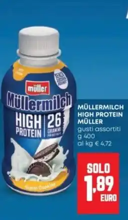Panorama Müller MüllerMilch High Protein offerta