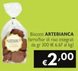 SuperW Biscotti ARTEBIANCA offerta