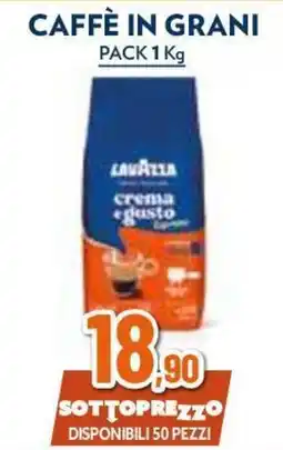 Expert Caffè in grani Lavazza Crema e Gusto offerta