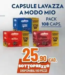 Expert Capsule Lavazza a modo mio offerta
