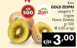 Maxi Supermercati Kiwi GOLD ZESPRI offerta
