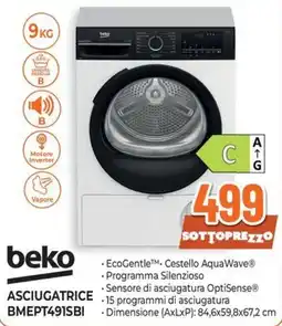 Extracoop Asciugatrice Beko BMEPT491SBI offerta