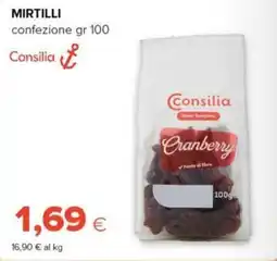 Oasi Mirtilli Consilia offerta