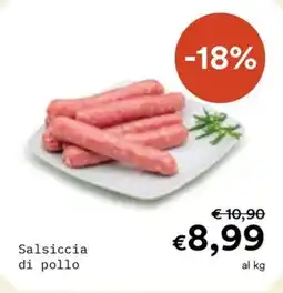 Borello Supermercati Salsiccia di pollo offerta