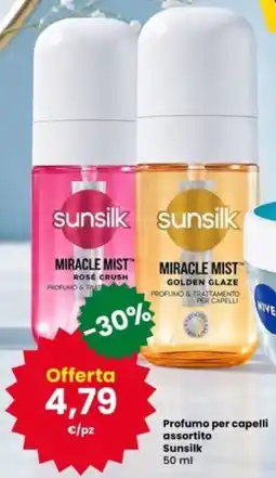 Interspar Sunsilk Profumo per capelli assortito offerta