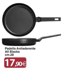 Docks Cash&Carry Padella Antiaderente All Blacks offerta
