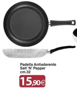 Docks Cash&Carry Padella Antiaderente Salt 'N' Pepper offerta