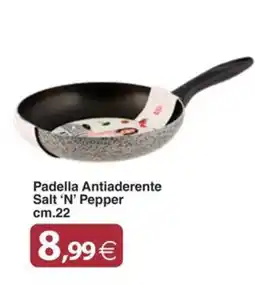 Docks Cash&Carry Padella Antiaderente Salt 'N' Pepper offerta