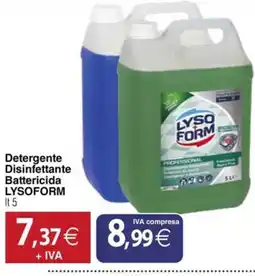 Docks Cash&Carry Detergente Disinfettante Battericida LYSOFORM offerta