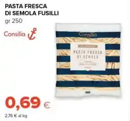 Oasi Pasta fresca di semola fusilli Consilia offerta