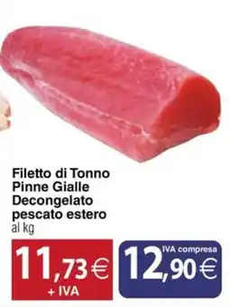 Docks Cash&Carry Filetto di Tonno Pinne Gialle offerta