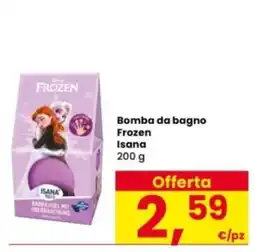 Interspar Bomba da bagno Frozen Isana offerta