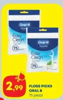 Panorama TiBi Floss picks Oral B offerta