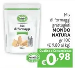 SuperW Mix di Formaggi MONDO NATURA offerta