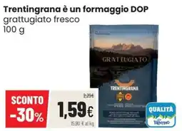 Coop Trentino Trentingrana grattugiato offerta