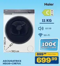 Euronics Bruno Haier asciugatrice offerta