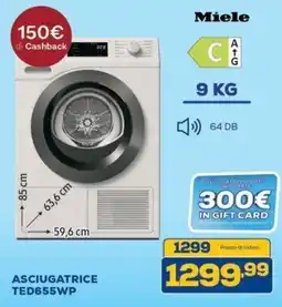 Euronics Bruno Miele Asciugatrice offerta
