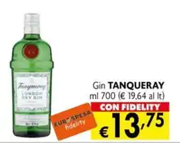 Eurospesa Gin Tanqueray London Dry Gin offerta