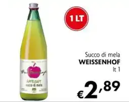 Eurospesa Succo di mela WEISSENHOF offerta