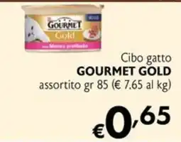 Eurospesa Cibo gatto GOURMET GOLD offerta